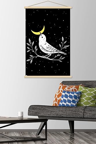 Miniatura 2 de Trends International Episodic Drawing - Moon Bird Wall Poster with Magnetic Frame