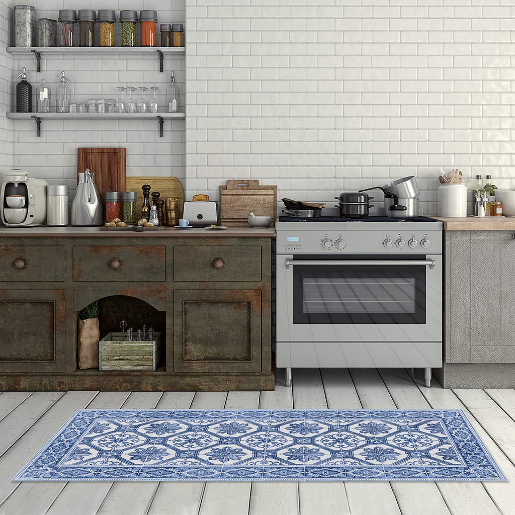 Vilber OPORTO du 03 52X140 Tapis Vinyle Multicolore 52 x 140 x 0,22 cm