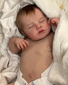 Anano Reborn Baby Dolls Silicone Full Body-20 in Full Silicone Baby Doll Boy, Realistic Babys Doll Newborn, Real Life Babys Reborn Dolls Lifelike Babies Washable with Accessories