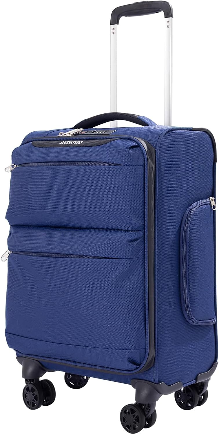 Amazon | [LIGHTGO] 20インチ機内持ち込み用スーツケース、スピナー