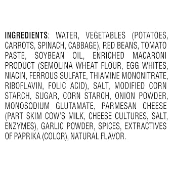 LeGout Minestrone Condensed Canned Soup, 0g Trans Fat, 51 oz, Pack of 12