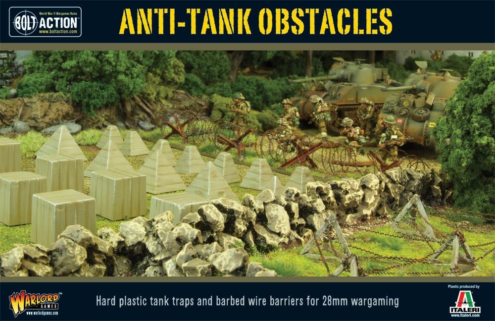 WarLord Anti-tank Obstacles - 28mm (1:56) Plastic Kit