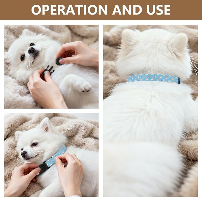 YETTASBIN 2-Pack Collares para Gatos y Perros con Cierre Rápido miniatura 6