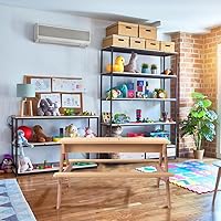 Vista 7 de Silla Adirondack plegable de madera maciza para patio al aire libre, jardín, terraza, salón, cómoda silla de césped de madera con reposabrazos Mesa