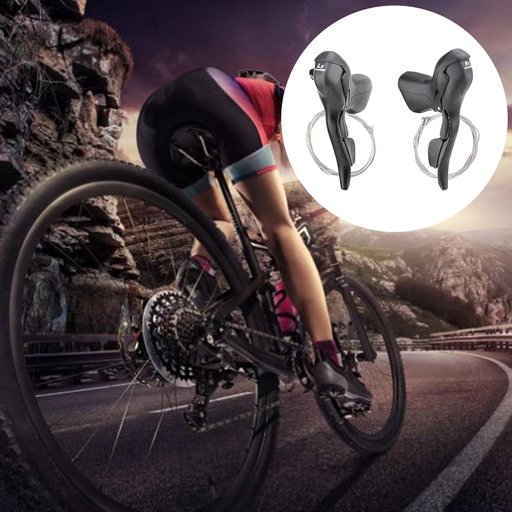 TT ハンドルバー , ブレーキセット、シフター Amazon.co.jp: レーシングハンドルバーブレーキレバーのペア