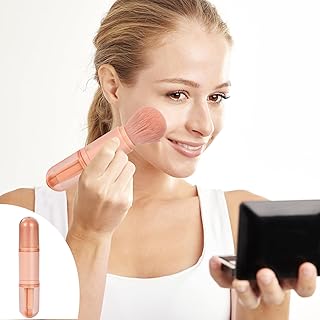 Juego de brochas de maquillaje 4 en 1 con col...