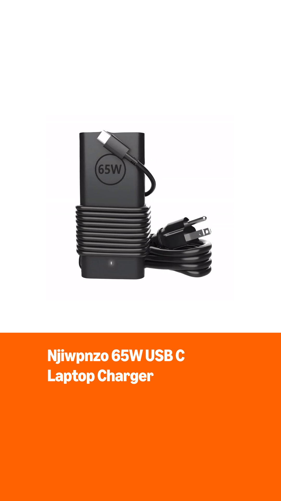 Amazon.com: Njiwpnzo 60W 65W USB C Laptop Charger Compatible with