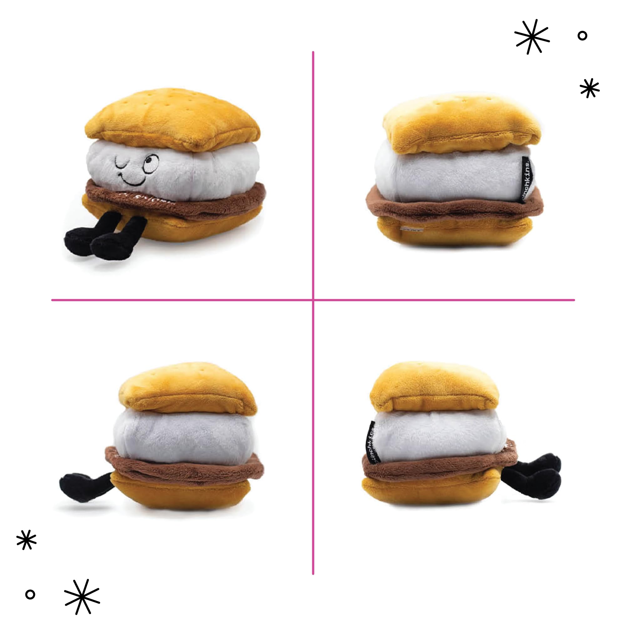 Amazon.com: Punchkins S'Mores Plushie - I Love You S'More Cute