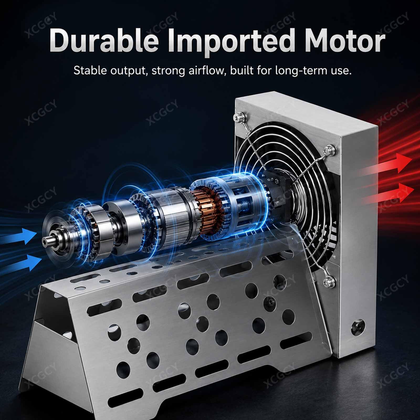 Ventilatore Automatico per Waffle, Ventola Elettrica di Raffreddamento per Waffle, Sensore Automatico 30 W, Refrigeratore da Banco in Acciaio Inox per Waffle Freschi E Snack Bar