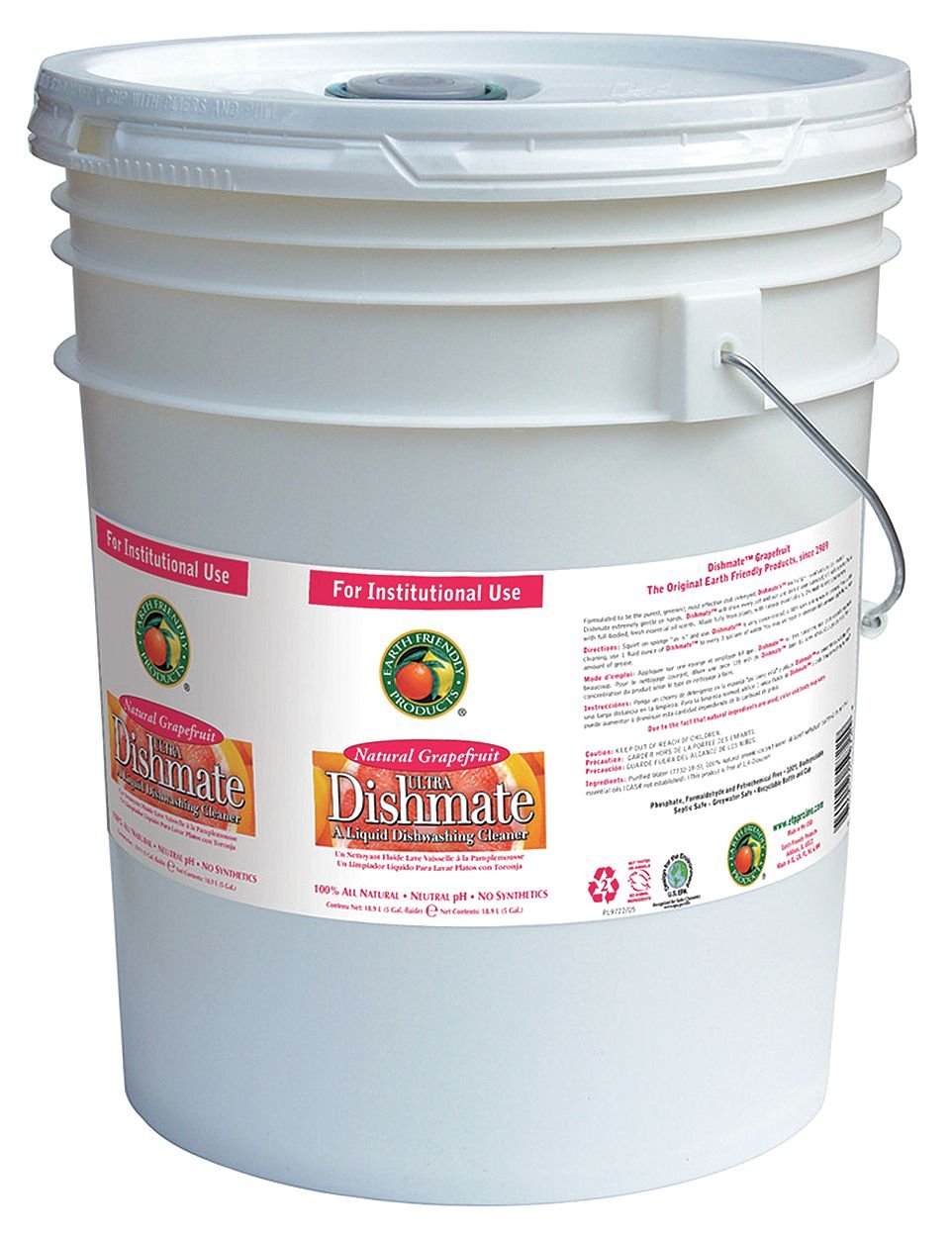 Liquid Dish Detergent, 5 gal, Grapefruit Dishwasher Detergent Amazon