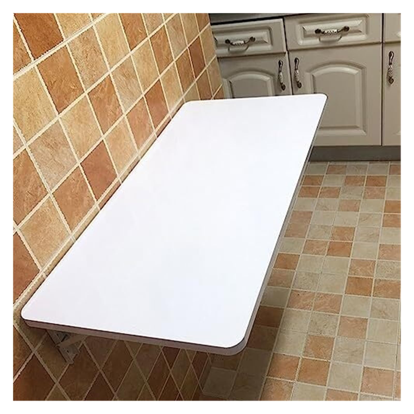 Table pliante murale de cuisine et bureau pour aménager un petit espace