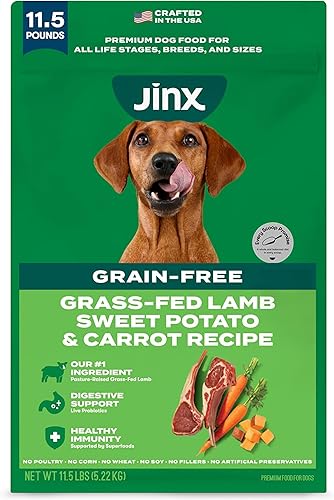 Miniatura 18 de Jinx - Alimento seco premium sin granos para perros, para todas las etapas de la vida - Galletas de pollo real, batata y zanahoria