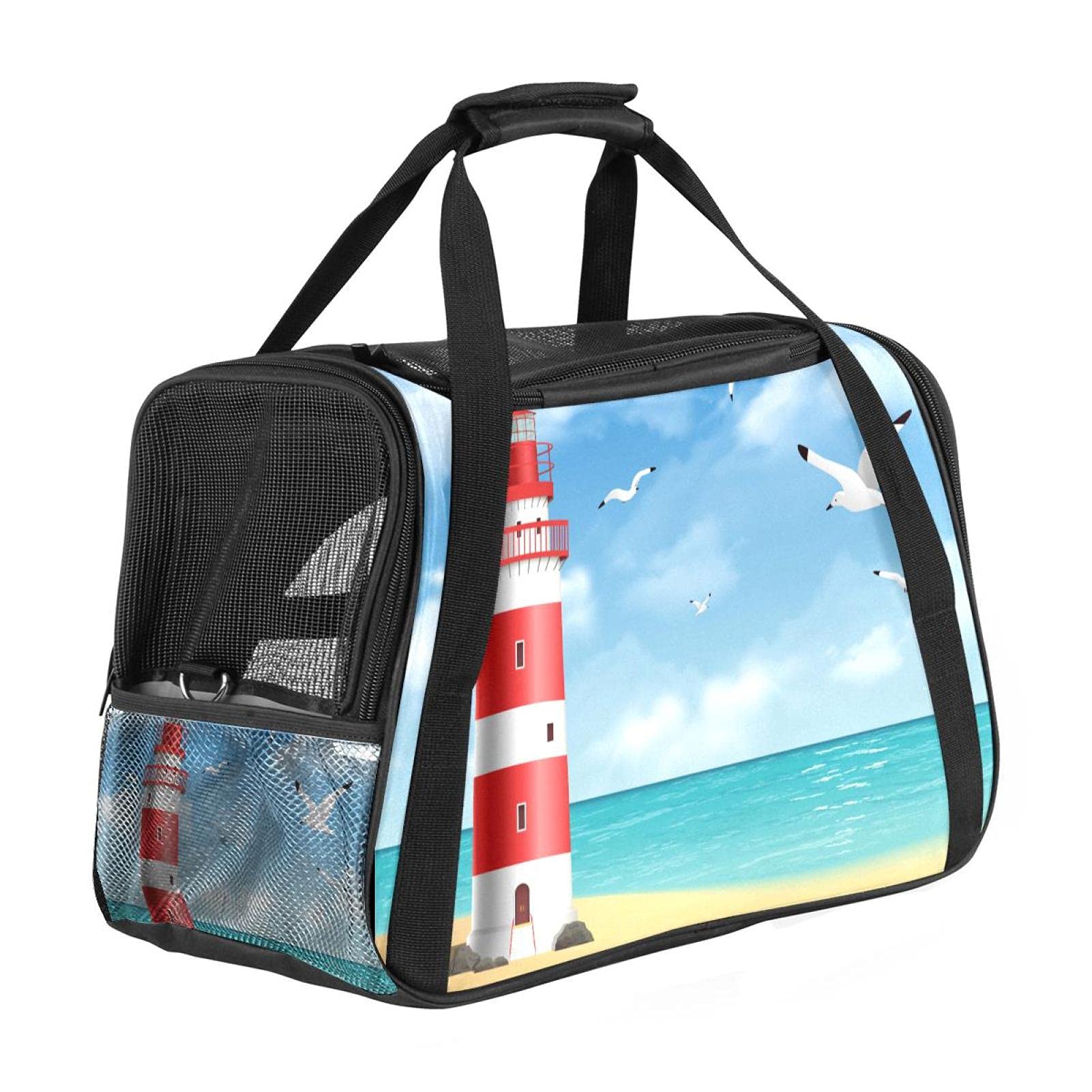 Bolsa de viaje para mascotas ideal para volar en avión con tu gato o conejo
