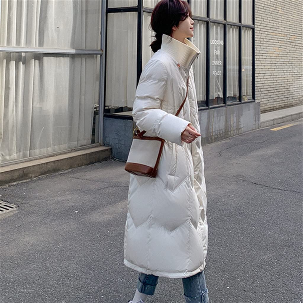 Amazon.co.jp: N/A 冬の女性のダウンジャケットライトシンロング