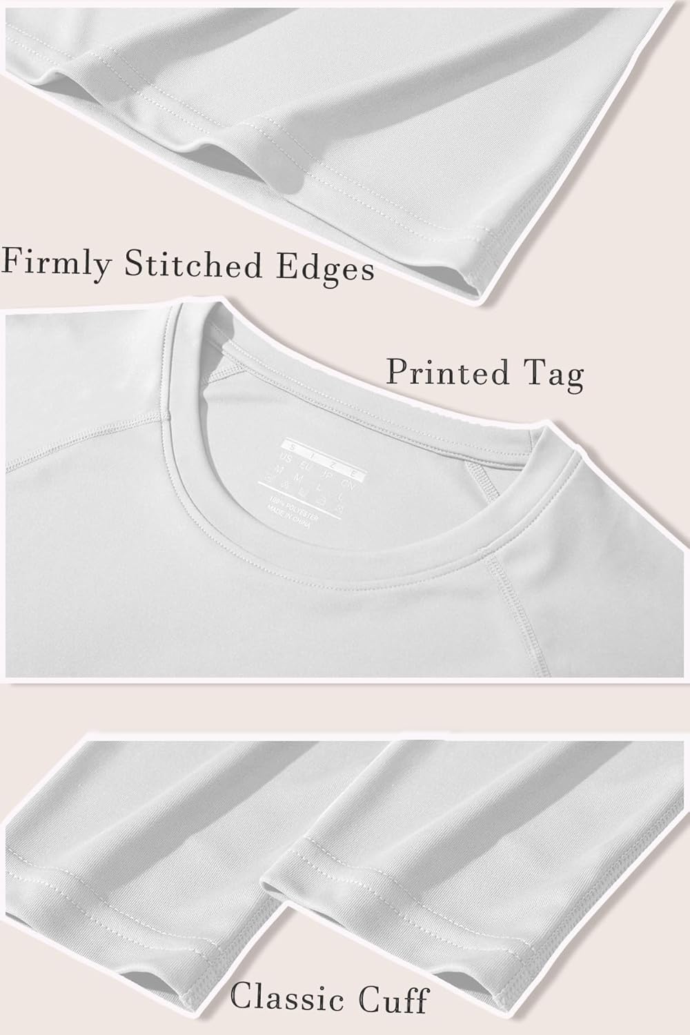 KINSWT Women's UPF 50+ Rash Guard Long Sleeve Swim Shirts Sun Protection UV SPF Lightweight Moisture Wicking Tops - Image 6