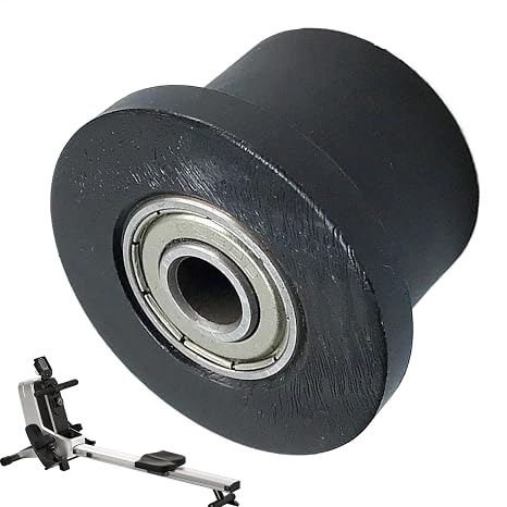 Roller Wheels for Rowing Machine Seat Cushion Moving Gadget Pulley