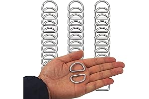 Welded D Rings - 1 Inch Stainless Steel Utility Hardware D-Ring for...