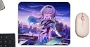 Credit Printing & Merchandise | Honkai Star Rail | HSR | XXL Mouse Pad (280 x 580 x 3 mm) / Small Mouse pad (220 x 175 x 3 mm) Gaming, Office, Personal Use | Fanmade (Firefly, S) gallery image
