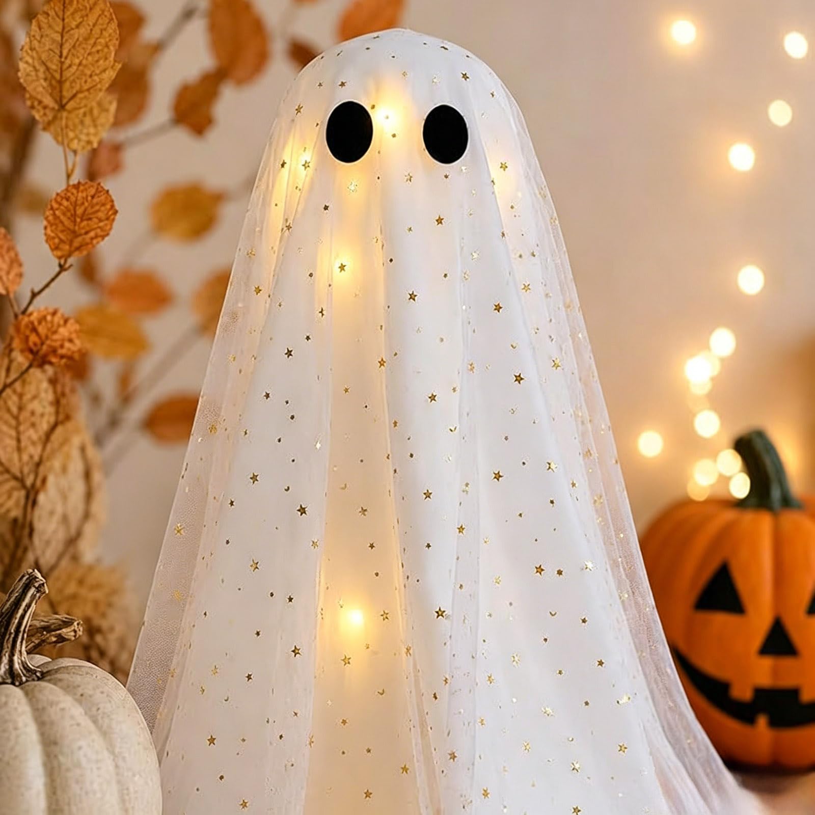 Set di bacchette di Halloween Decorazione da tavolo estetica in peluche ricamato Accessori per feste e fotografia Articolo per la casa e le vacanze Tavolo Unghie (One Size)