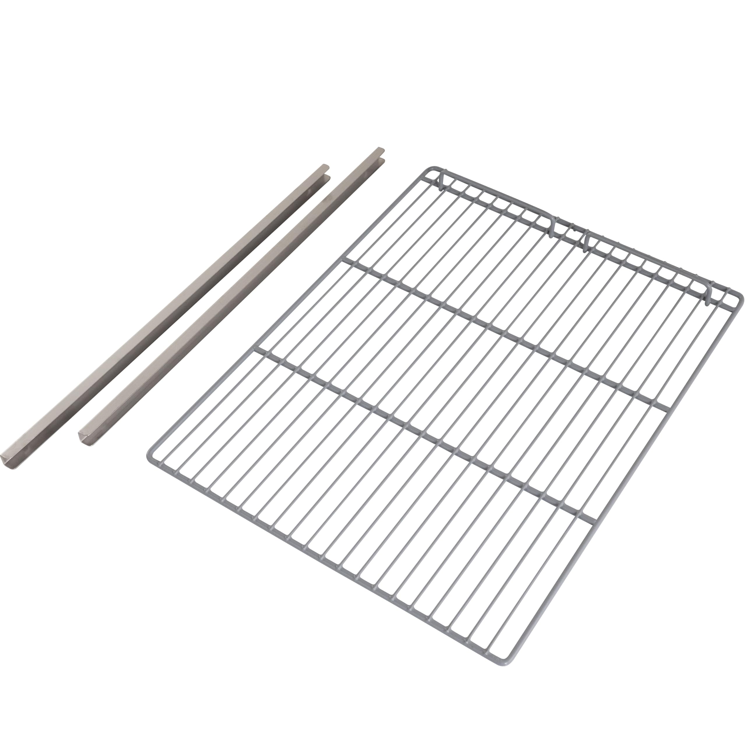 Gastronomie Tiefkühlschrank ECO 1200 GN 2/1, 990 Liter Kühlraumvolumen, 6 verstellbare Einlegeböden, Edelstahl (Edelstahl, Ersatzrost für Tiefkühlschrank)