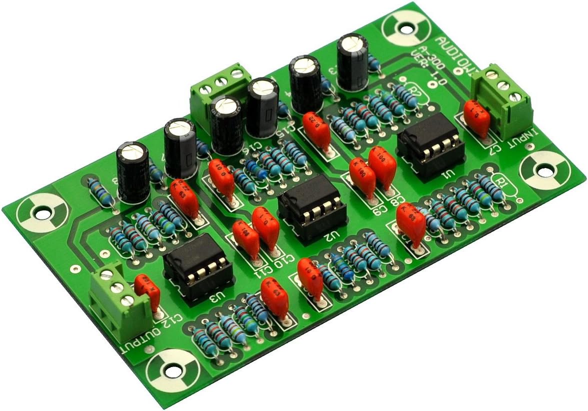 Electronics-Salon A-300 Stereo Phono RIAA Preamplifier Preamp Module (For MM Pickup)