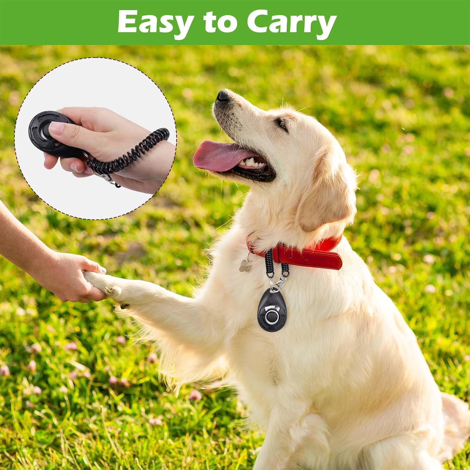 Zocipro Small Dog Treat Pouch, Dog Treat Training Pouch with Pet Training Clicker, Waterproof Hands-Free Dog Training Treats Bag with Carabiner for Pet Puppy Dog Training, Outdoor Use 5 71WnwAH8LQL. AC SL1500
