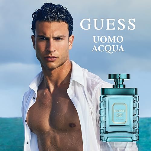 Miniatura 7 de GUESS Uomo Acqua Eau de Toilette Colonia Spray para hombre, 1.7 onzas líquidas