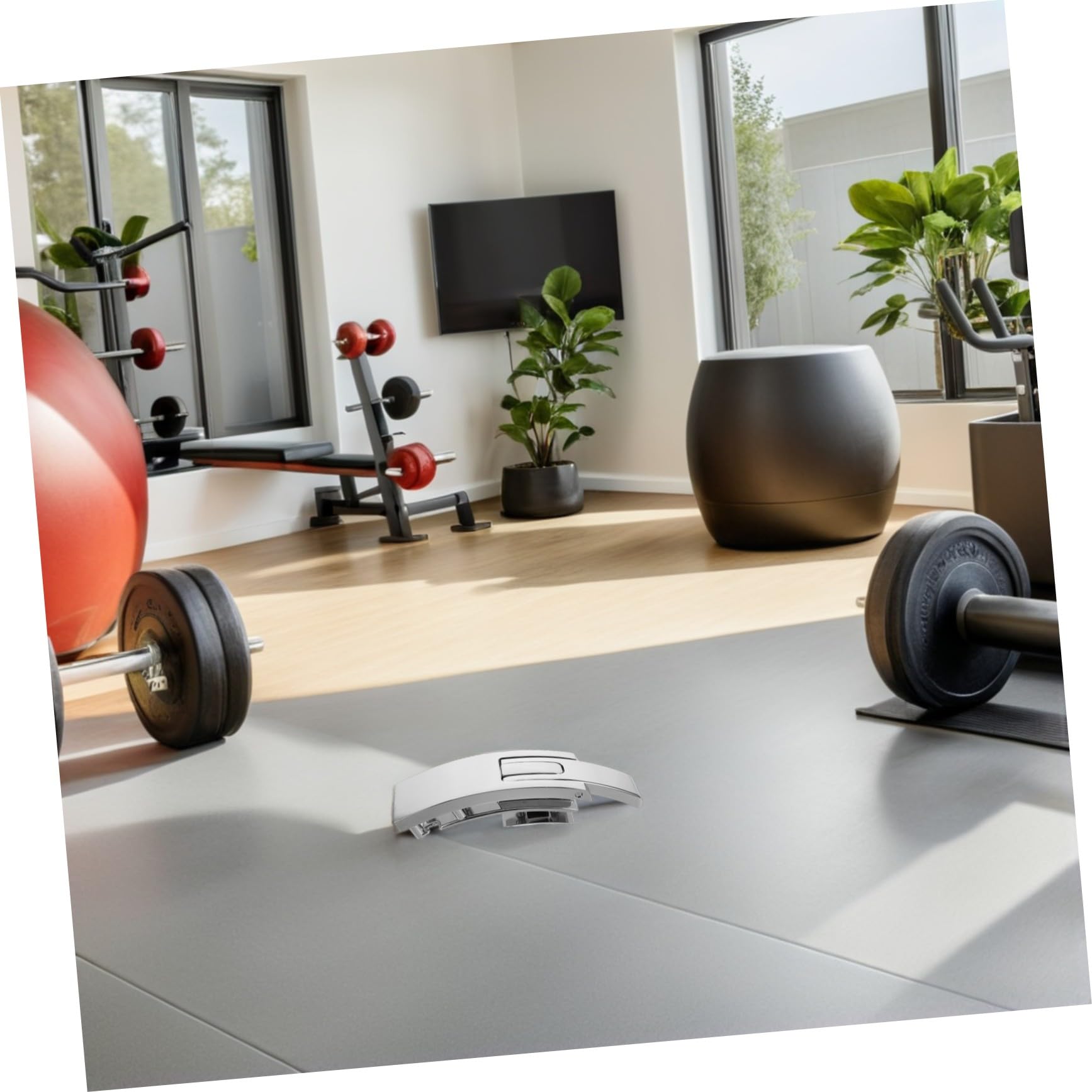 BESTonZON Fibbia per Cintura da Sollevamento Pesi in Alluminio Argento con Aggancio Rapido per Squat e Allenamenti di Powerlifting Stabilità Ottimale per Palestra