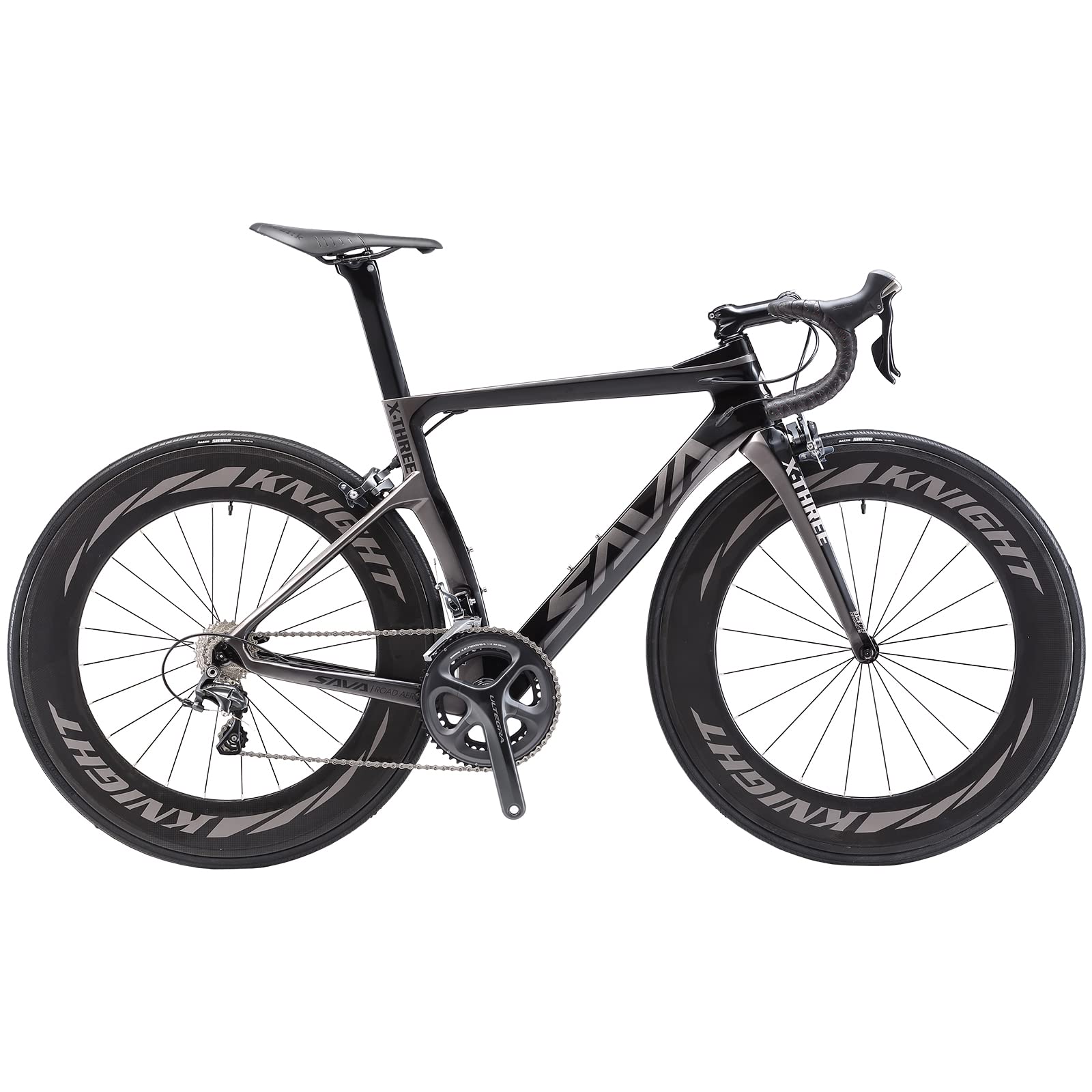 SAVADECK Phantom 2.0 Carbon Fiber Road Bike 700C Carbon Frame Racing Bicycle with Shimano Ultegra 80