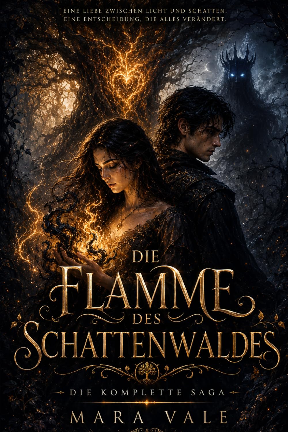 Die Flamme des Schattenwaldes: Die komplette Trilogie – Alle drei Romantasy-Romane in einem Band