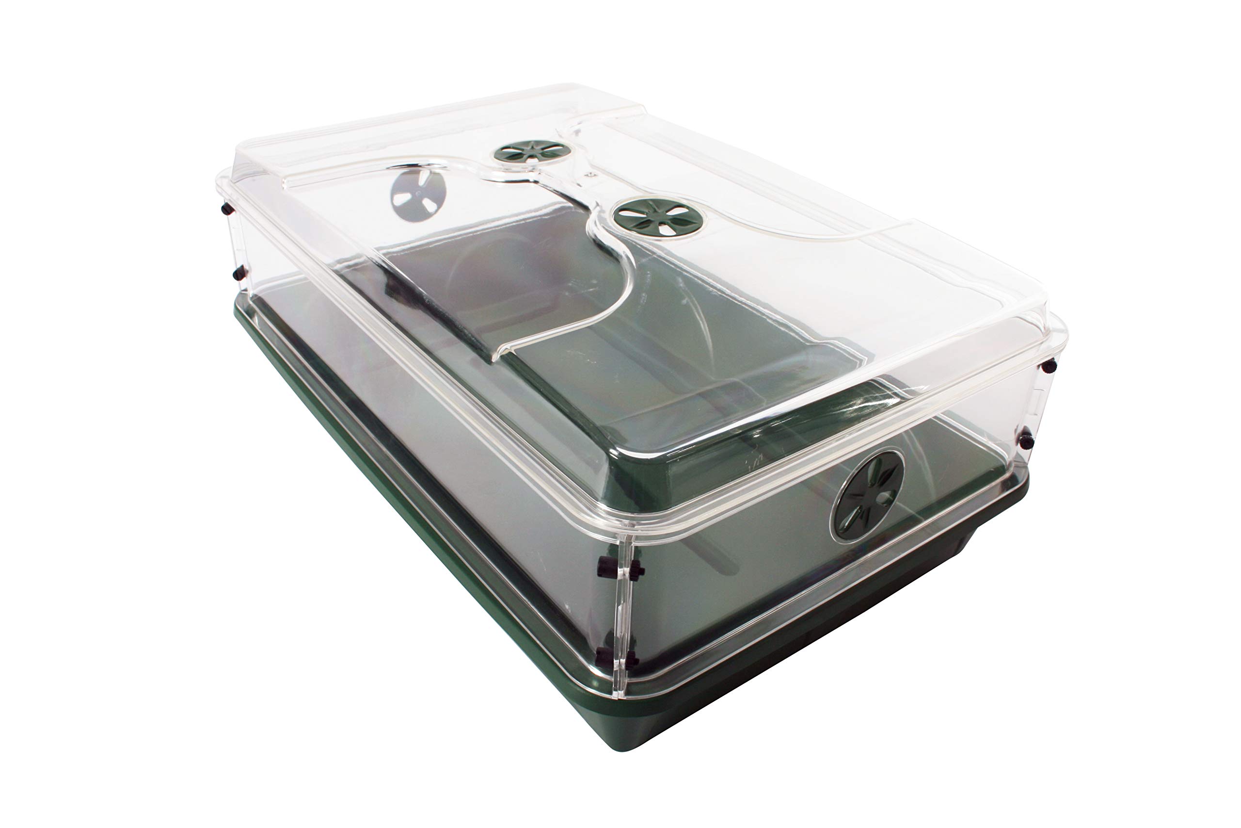 EarlyGrow 93774 Domed Propagator, 1 Height Extender, Green