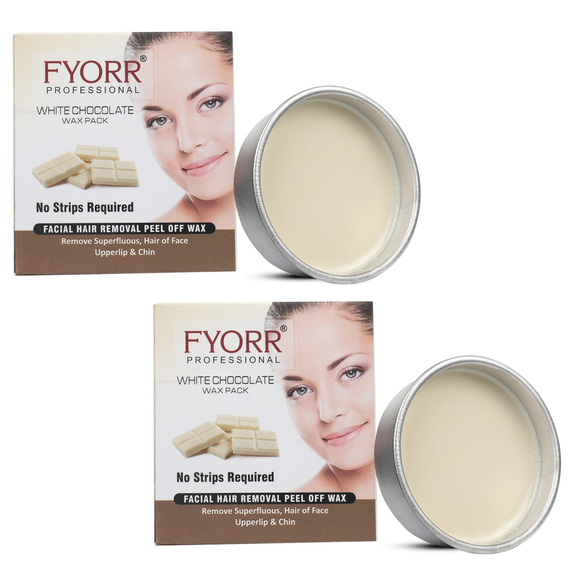 FYORR Women Facial Katori Peel-Off Wax Combo Of 2 White Chocolate - 80 Gm Each (B08M416CWB) Amazon Price History, Amazon Price Tracker