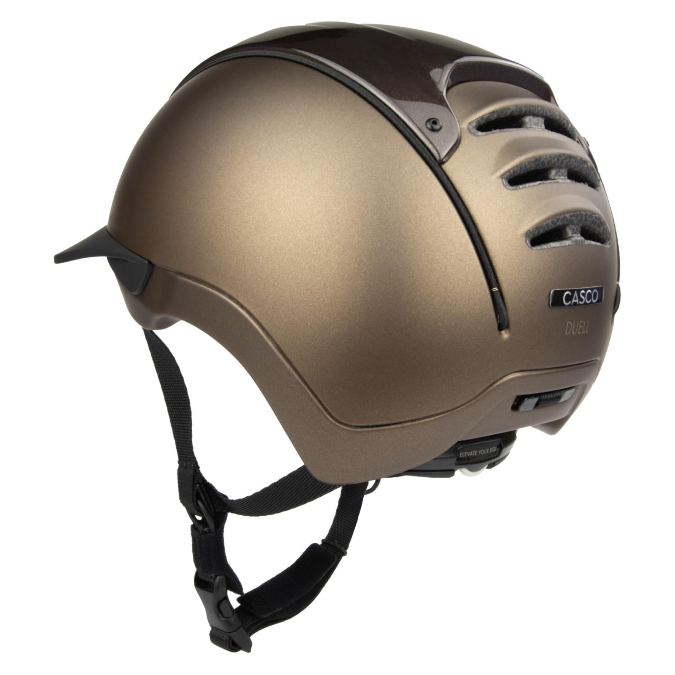 RL24 - Casco Reithelm Duell Prime inkl. Putzschwamm – Damen & Herren Reitkappe – Perfekter Sitz – Helm zum Reiten – gut belüftet – Reiterhelm in vielen Farben & Größen
