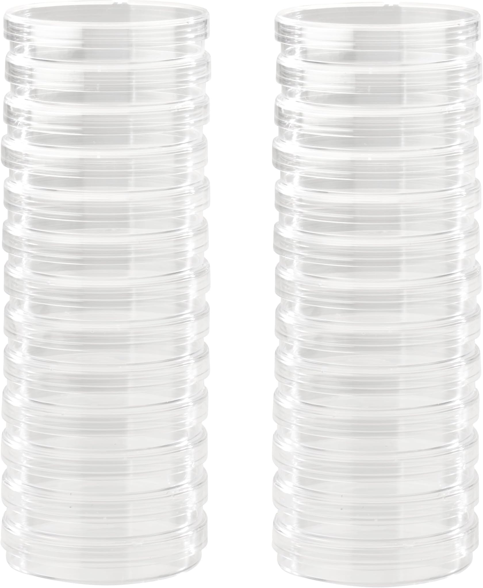 Polystyrene Petri Dish with Lid, 60mm, Sterile (Pack of 26)