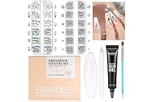 Glamorous Crystal Nail Art Decorations for Shimmering Nail Art