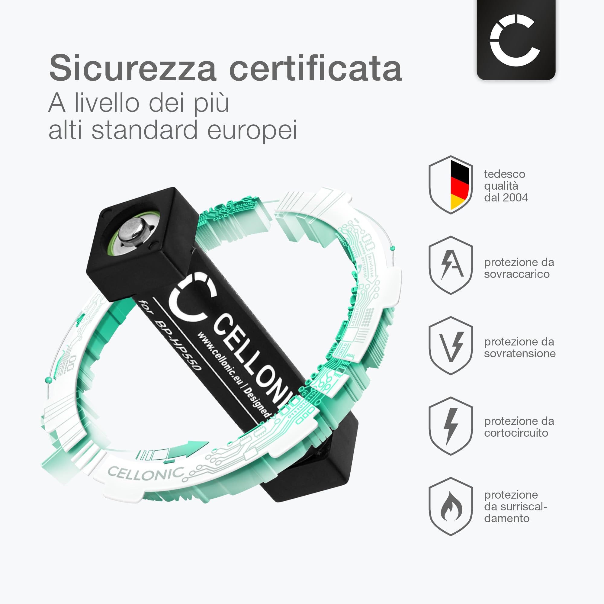 CELLONIC 2x Batteria per Headset/Auricolare/Cuffie Compatibile con Sony BF-TDSY, MDR-DS3000, MDR-IF240R, BP-HP550 – (700mAh, 1.2V)
