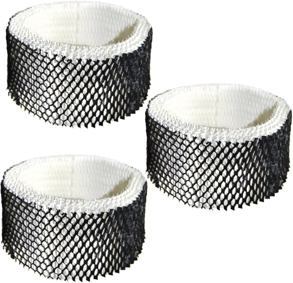 HQRP 3-Pack Wick Filter Compatible with Evenflo #274E 655000 655001 755 755000 755001 758100 759200 Humidifiers