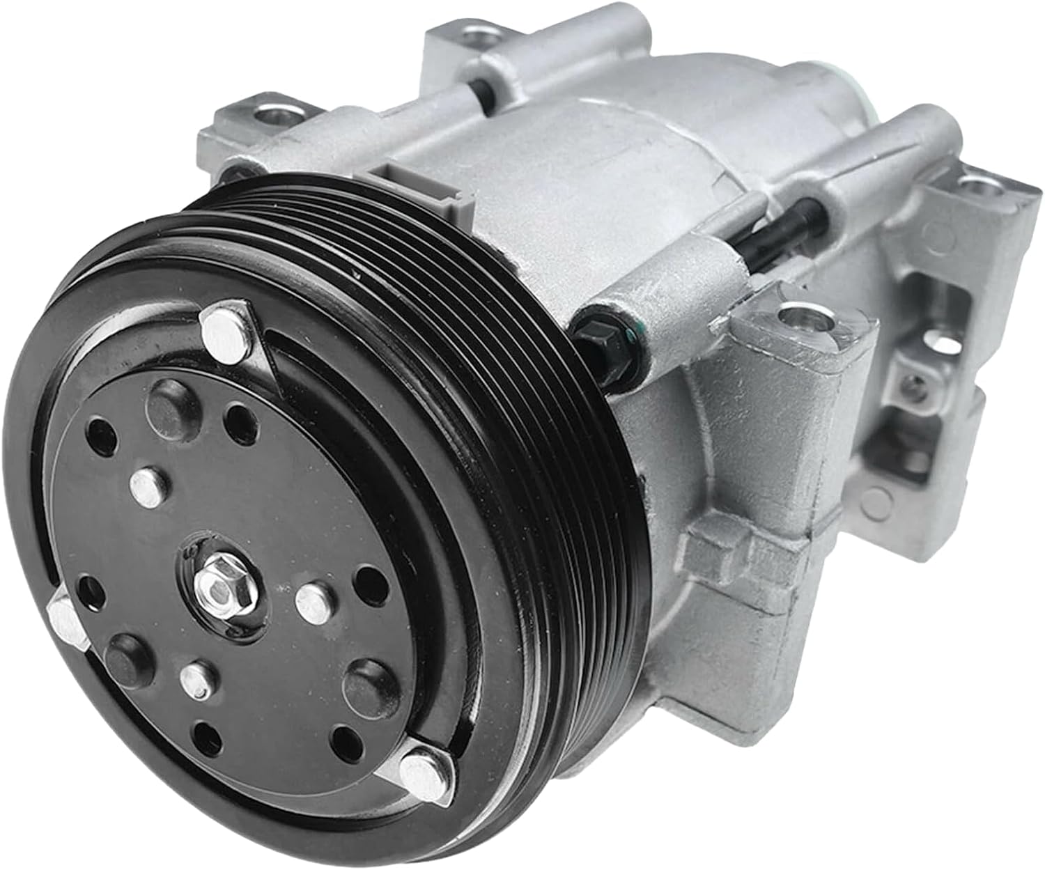 AC Compressor with Clutch Compatible with Ford Explorer/Explorer Sport/Explorer Sport Trac/Ranger & Mazda B3000/B4000/Navajo & Mercury Mountaineer, 58132 Air Conditioning Compressor