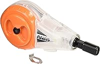 Shinwa Sokutei 77963 Neo Handy Chalk Line: Automatic Winding, 15m Fine Thread, Orange - Precision Carpenter Tool