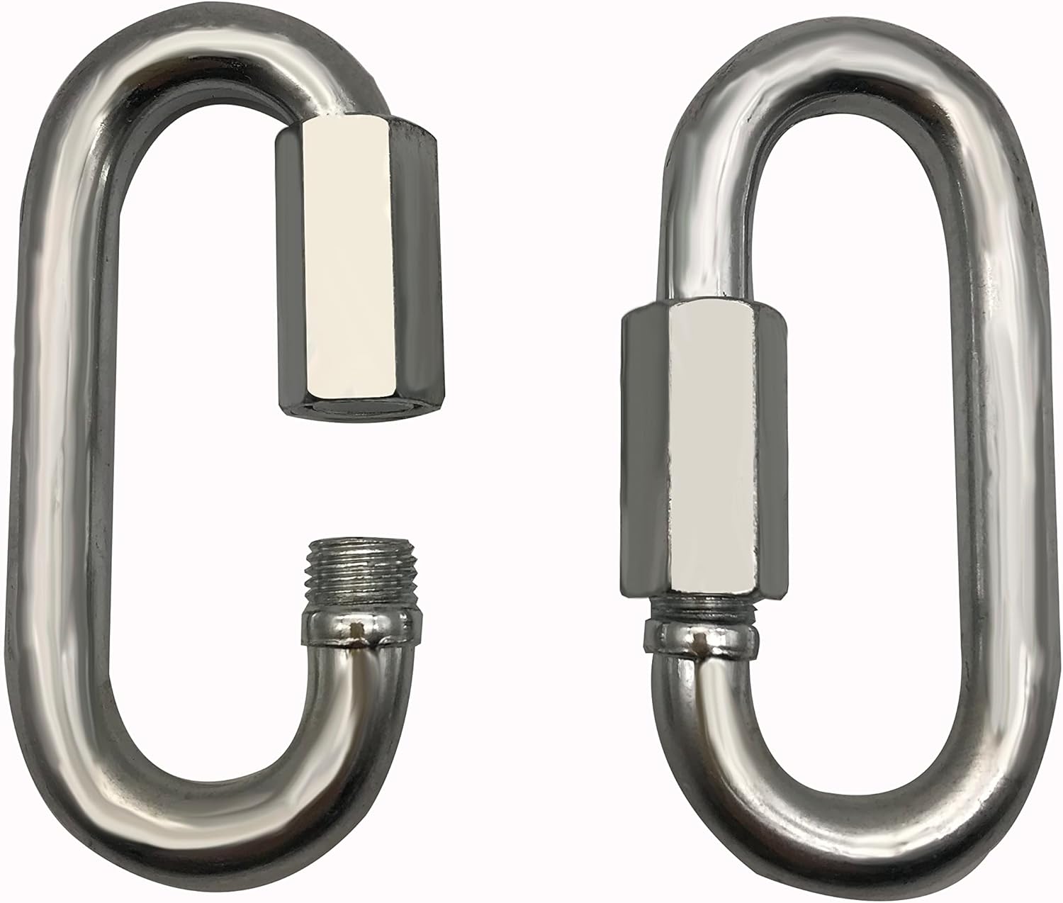 MIKMAYTOO Threaded Quick Link Trailer Safety Chain Hook