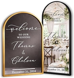 Welcome to Our Wedding Mirror Decal - Soon to Be Mr & Mrs Custom Mirror ...