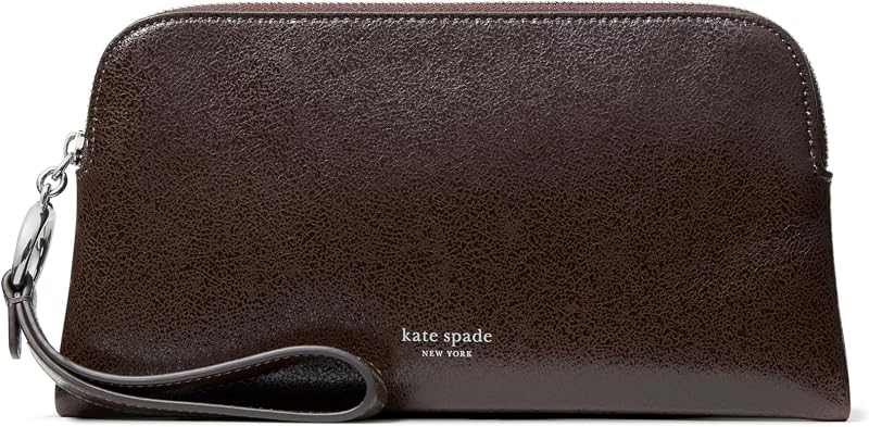 kate spade new york Halo Fine Grain Leather Medium Wristlet