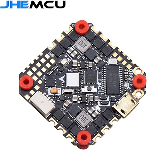 Miniatura 3 de GoolRC GHF405AIO-BMI F405 Controlador de vuelo W/5V 10V BEC incorporado 40A BLHELI_S 2-6S 4 en 1 ESC 25.5X25.0.197 in para FPV Drone