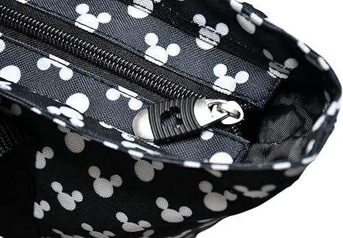 Miniatura 2 de Disney Tote Mickey & Minnie Mouse Icon Print - Bolsa de viaje con cremallera