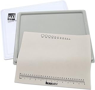 The Beadsmith Treasure Mat Tray and Cover, 11 x 14 Inches