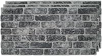 Vista 18 de IZODEKOR Paneles de pared con efecto ladrillo 3D, revestimiento, aspecto de piedra, paneles de espuma de poliestireno para sala de estar, cocina
