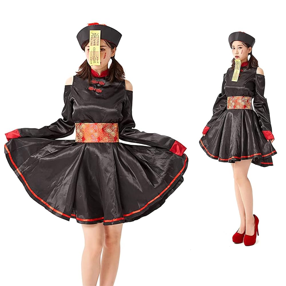 キョンシーコスプレ Amazon.co.jp: [iinoo] キョンシー コスプレ レディース