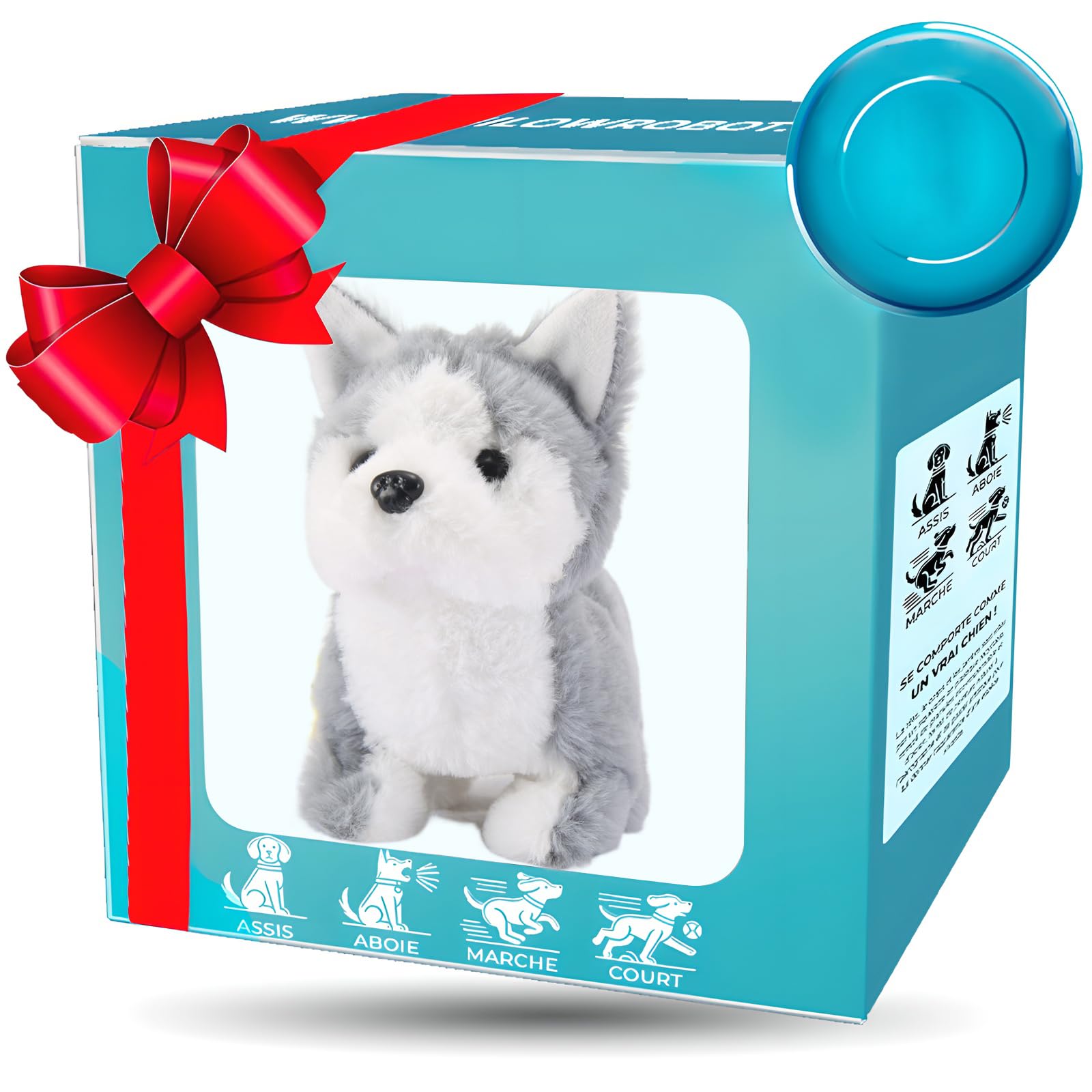 Amazon.co.jp: ロボット犬、ロボットの子犬、歩くインタラクティブな