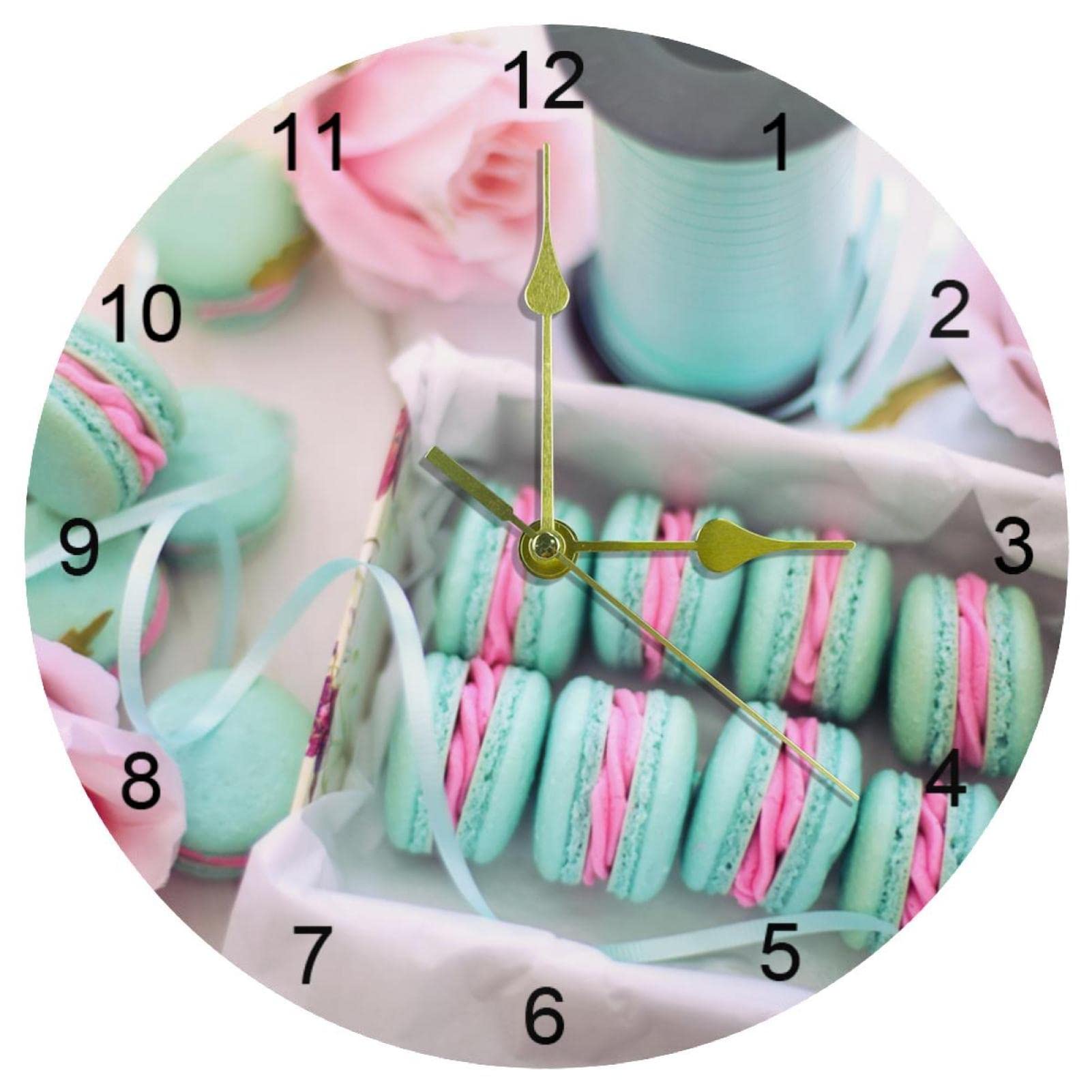 Horloge murale silencieuse sans tic-tac mécanisme quartz pour un sommeil paisible