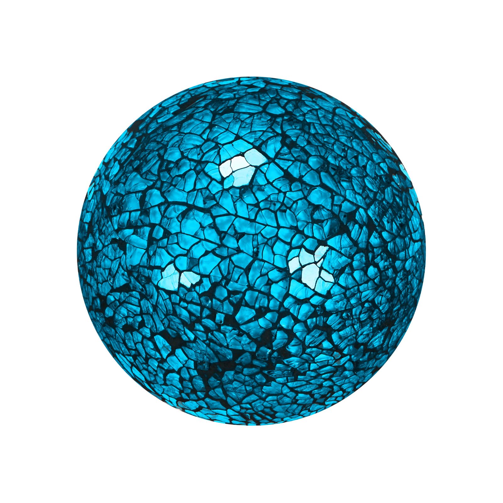 Orbes en verre décoratifs turquoise pour illuminer vos tables à manger
